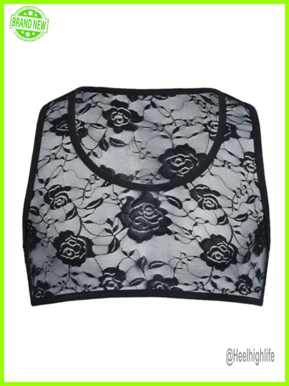Sheer Lace Muscle Tank for Men - Sissy Lingerie
